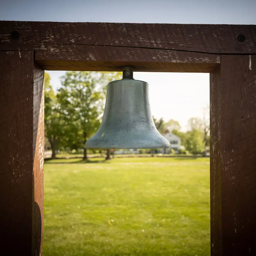 Historical campus bell